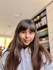 Lucciana Mikaela Cáceres Holgado, winner of the second annual Marian H. Rose Research Scholarship