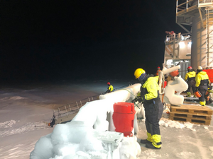 Winter conditions complicate research