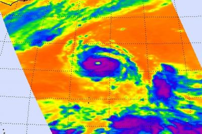 NASA's AIRS Instrument Sees Vamco's Huge Eye
