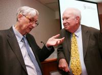 Edward O. Wilson and Peter H. Raven, Arizona State University (2 of 2)