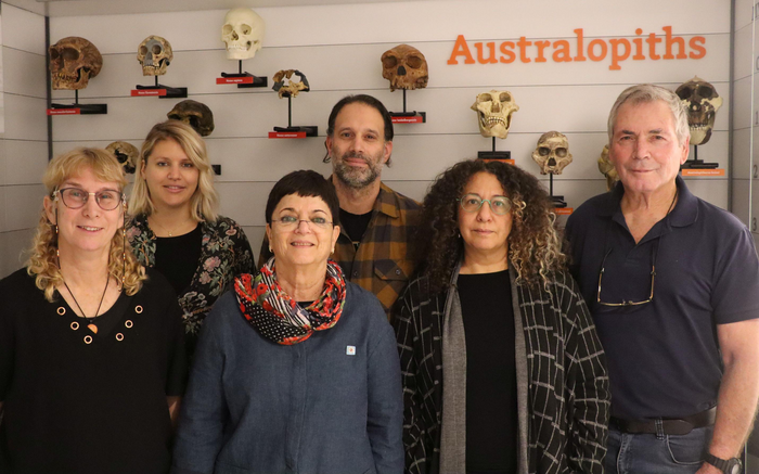 (Left to Right): The Israeli research team