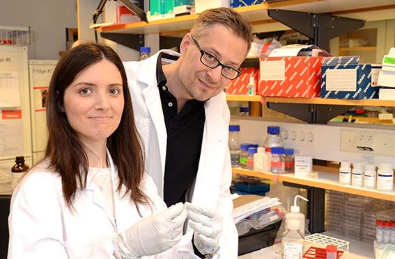 Johan Flygare and Sandra Capellera, Lund University