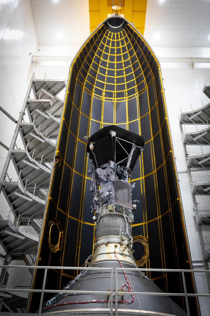 Parker in Rocket Fairing