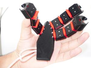One possible configuration of the TangiGlove.