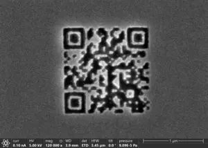 World's smalles QR code