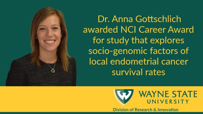 Dr. Anna Gottschlich, assistant professor, Wayne State University