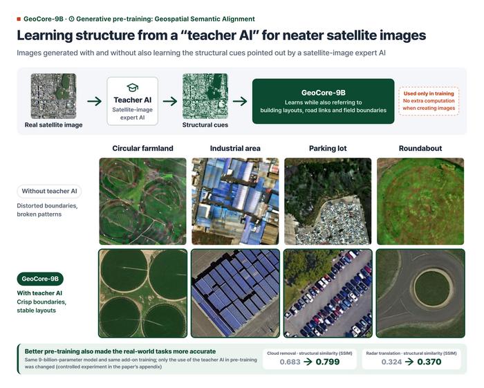 KAIST Develops AI That Reconstructs Cloud-Covered Ground in Satellite Images with Photo-Like Clarity