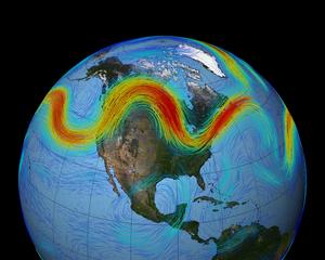 NASA polar jet stream