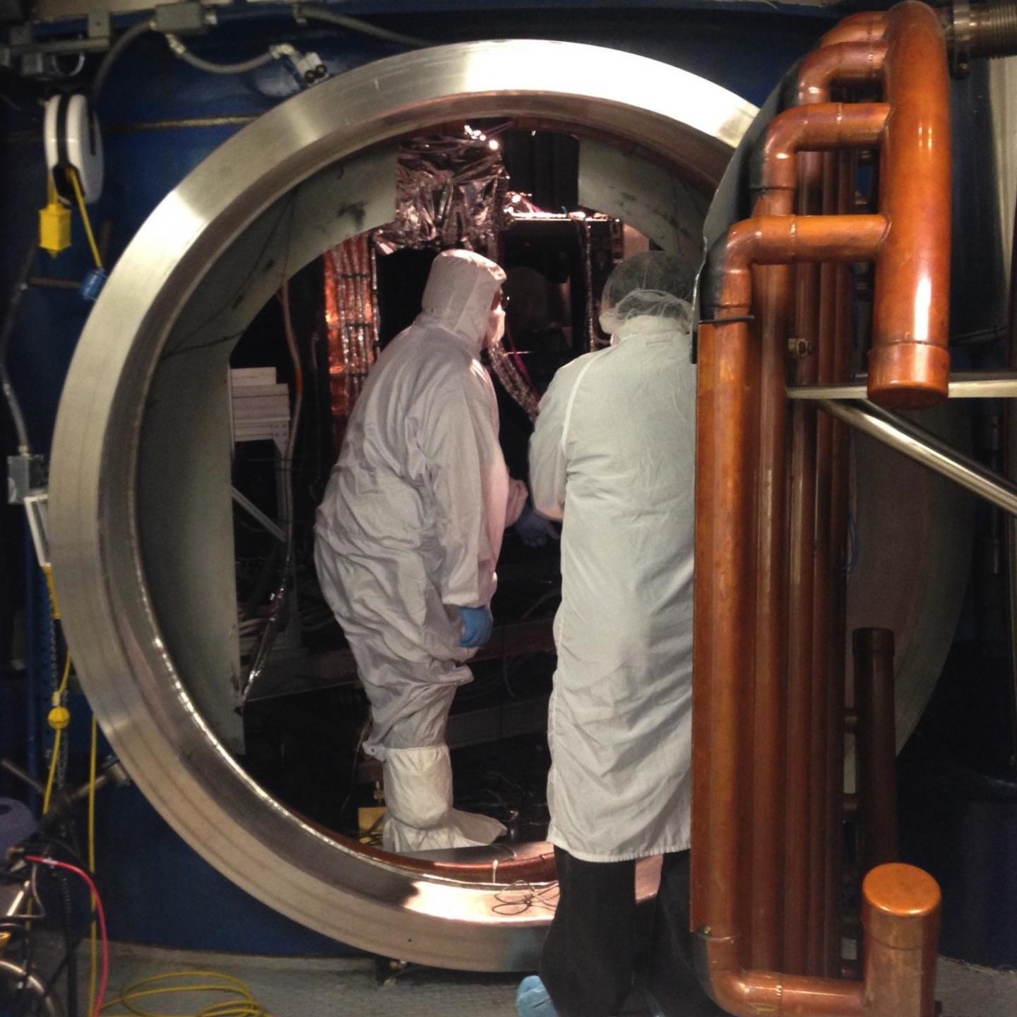 Door of a Thermal Vacuum Chamber
