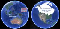 The relationship between Southeast Asian island arc and ice age