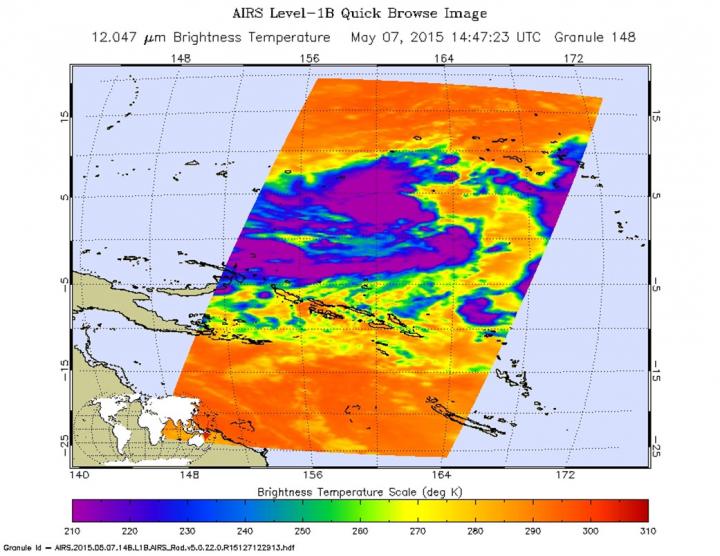 AIRS Image of 07W
