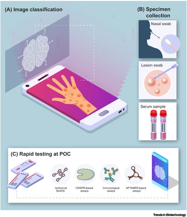 Figure 1. Schematic of monkeypox (Mpox) diagnostic methods.