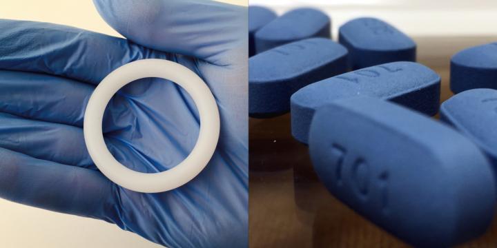 Dapivirine Vaginal Ring and Tablets of Oral PrEP Medication
