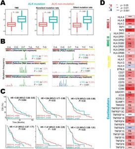 Intrinsic immunity of ALK-mutant and ALK-non-mutant tumors.