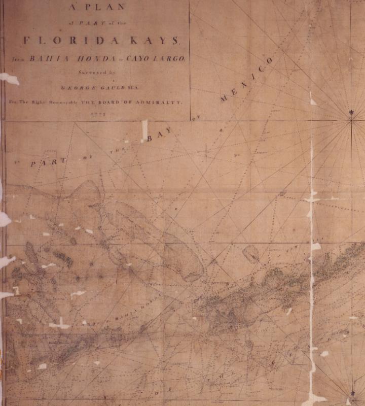 18th Century Nautical Charts Document Historic Loss of Coral Reefs (2 of 4)
