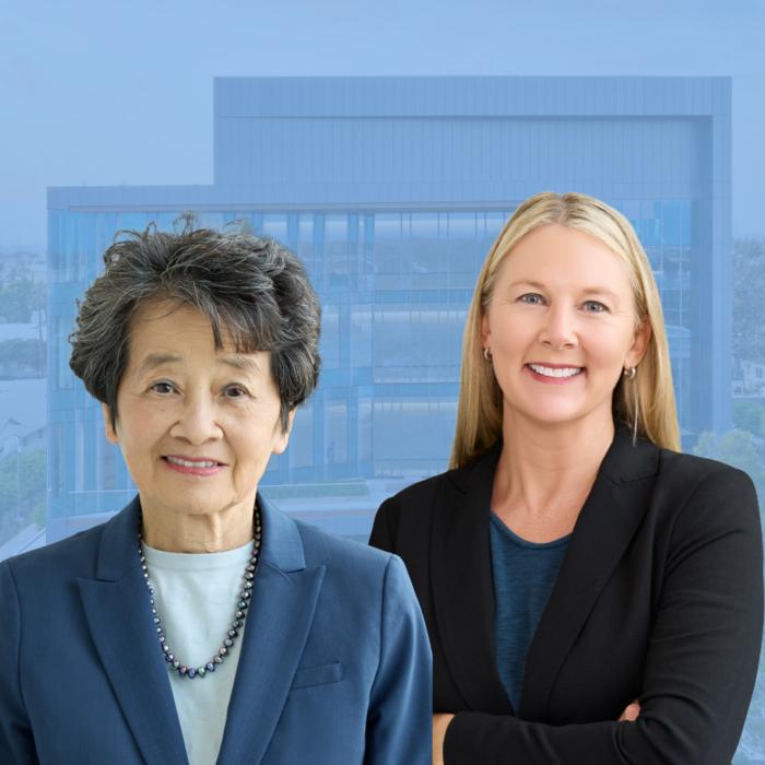 Dr. Christina Wang and Dr. Lynda Polgreen