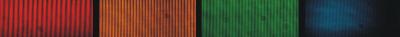 Optical Frequency Comb with Visible 'Teeth'