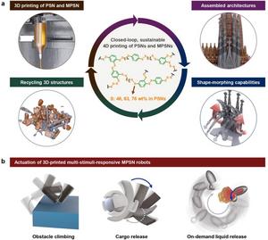 Development of 4D Printing Technology Based on Sulfur Plastics with a Loosely Cross-Linked Network Structure