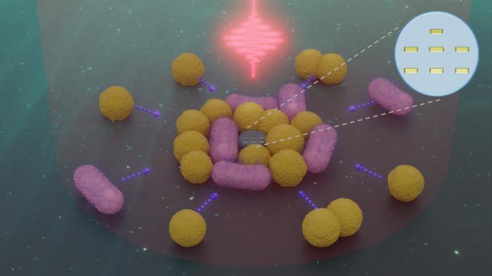 Artistic illustration nanorobot