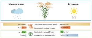 Nitrogen use for improved profitability and sustainability of rice production in central Myanmar