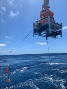 Autonomous lander used to sample the deep sea