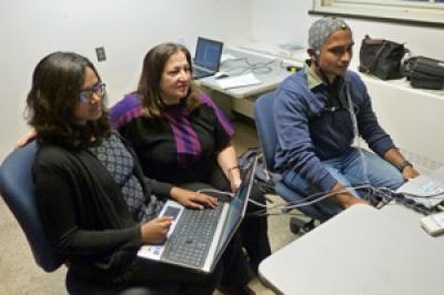 Shikha Chaganti, Anca Ralescu and Gaurav Mukherjee, University of Cincinnati (1 of 2)