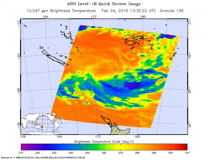 AIRS Image of WInston