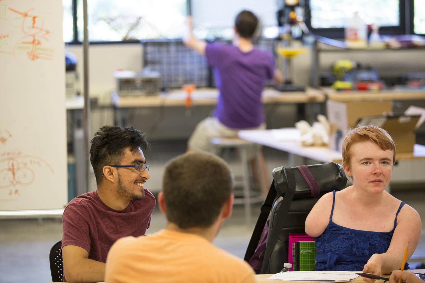 Accessible MakerSpaces, Students