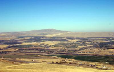 Aerial Photo of Watershed of the Yakima River Basin in Washington State