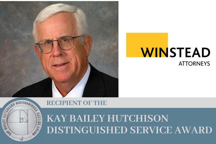 TAMEST Honors Pete Winstead and Winstead PC with 2027 Kay Bailey Hutchison Award