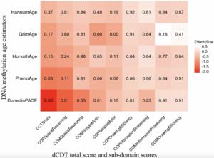 Association of DNA methylation age acceleration with digital clock drawing test performance: the Framingham Heart Study