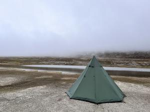 Science teepee on Svalbard