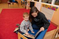 Mother and Child Reading 3