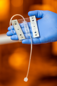 Prototype for the "heart valve on a chip."