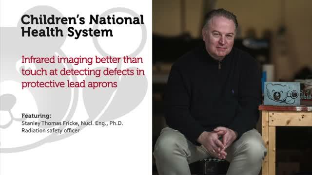 Infrared Imaging Better than Touch at Detecting Defects in Protective Lead Aprons 