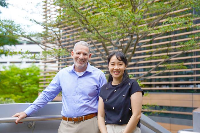 Duke-NUS researchers Prof Eric Finkelstein and Asst Prof Irene Teo