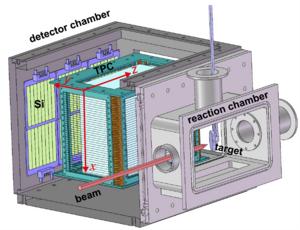 The scientific researchers are precisely docking the superconducting cavity with the coupler in the clean room.