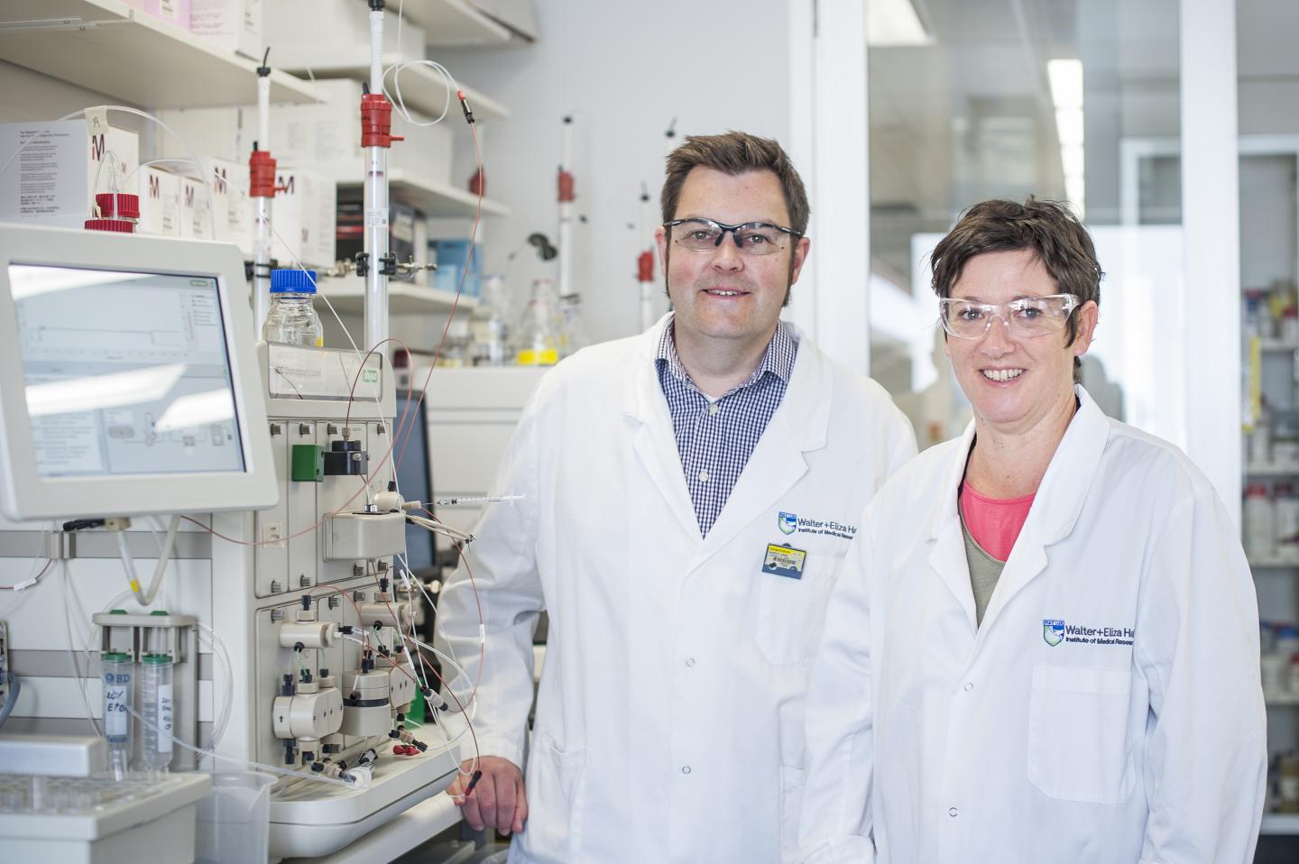 Dr James Murphy and Dr Isabelle Lucet, Walter and Eliza Hall Institute