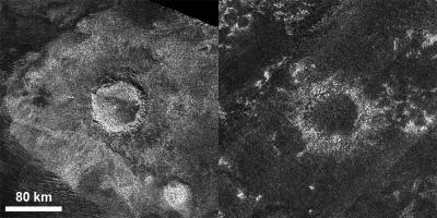 2 Craters on Titan