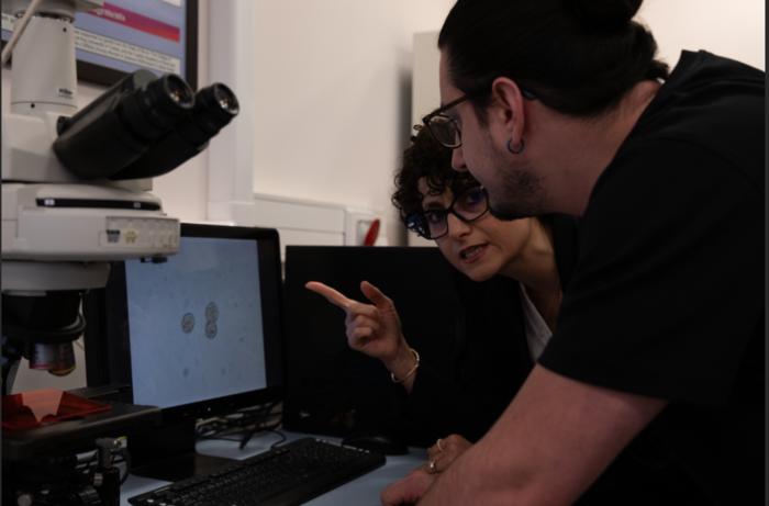 Prof. Dr. Seda Kızılel and PhD graduate Ismail Can Karaoğlu