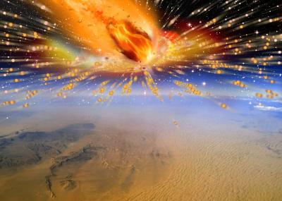 Comet Strikes Earth