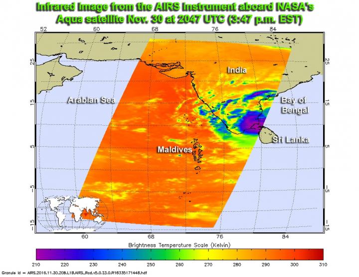 AIRS Image of Nada