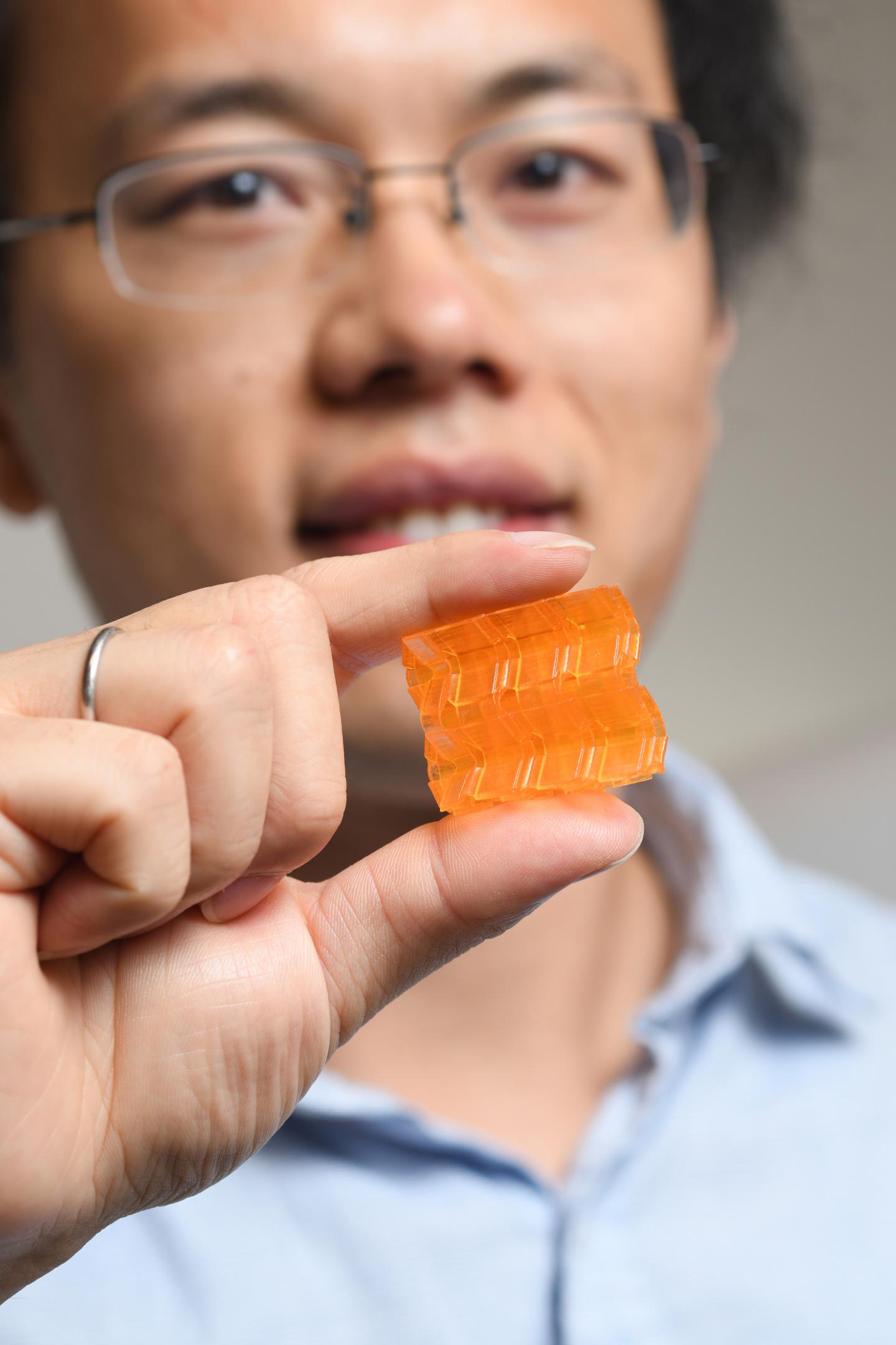 3D Printed Origami Structure