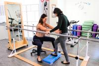 Neuro-rehabilitation therapists at the Surrey Neuroplasticity Clinic