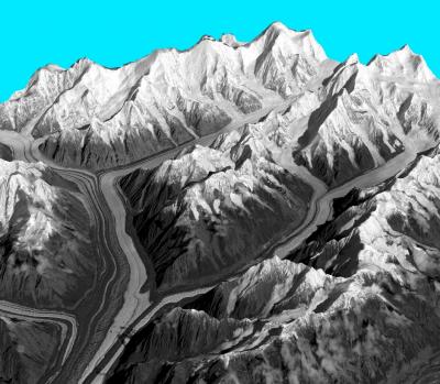 3-D Glacier