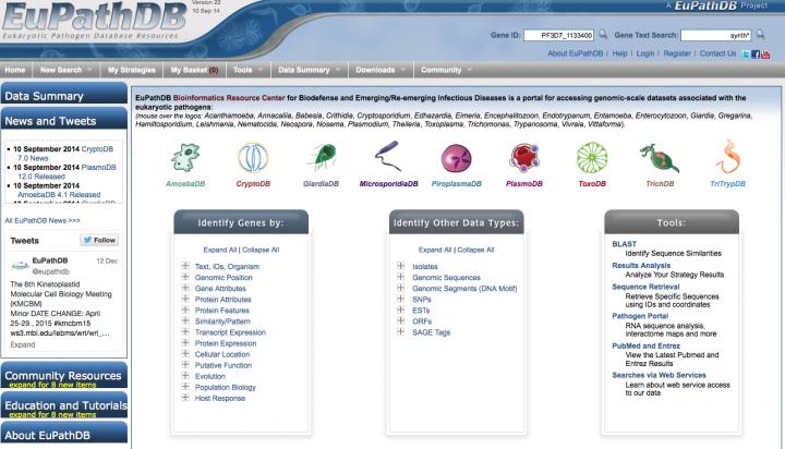 Eukaryotic Pathogen Database Research Center