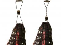 Quick-Lacing System Illustrating the Mechanism of Chromatin Loop Extrusion