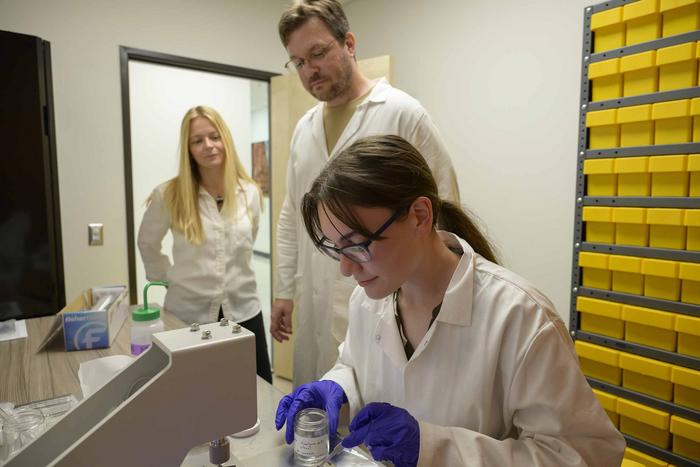 Charlotte Pearson, Chris Wood, Gabriella Vanover