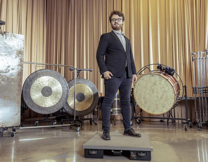 Kennesaw State University music major Simon Kawasaki