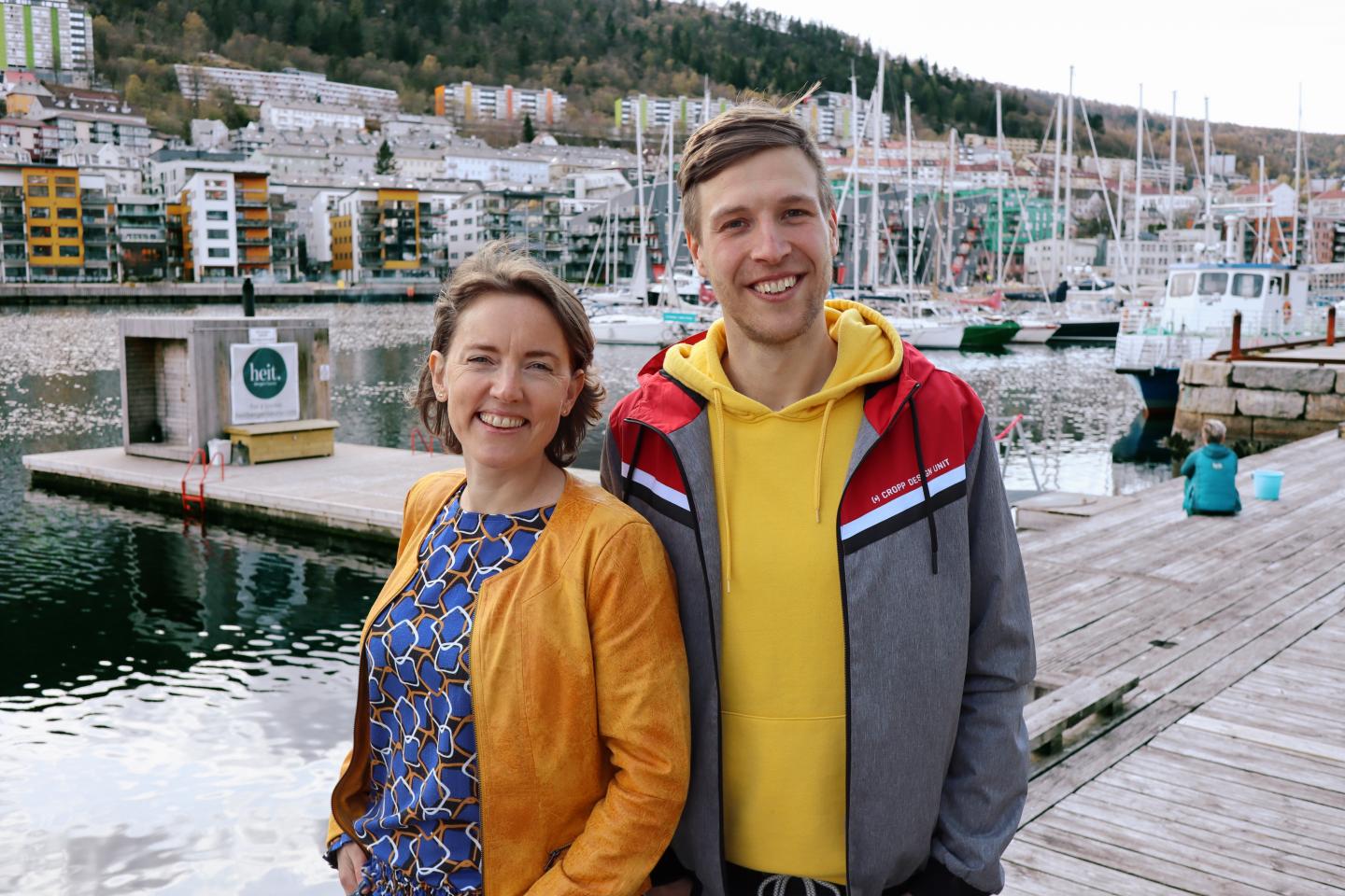 Researchers Suzette Flantua and Ondrej Mottl